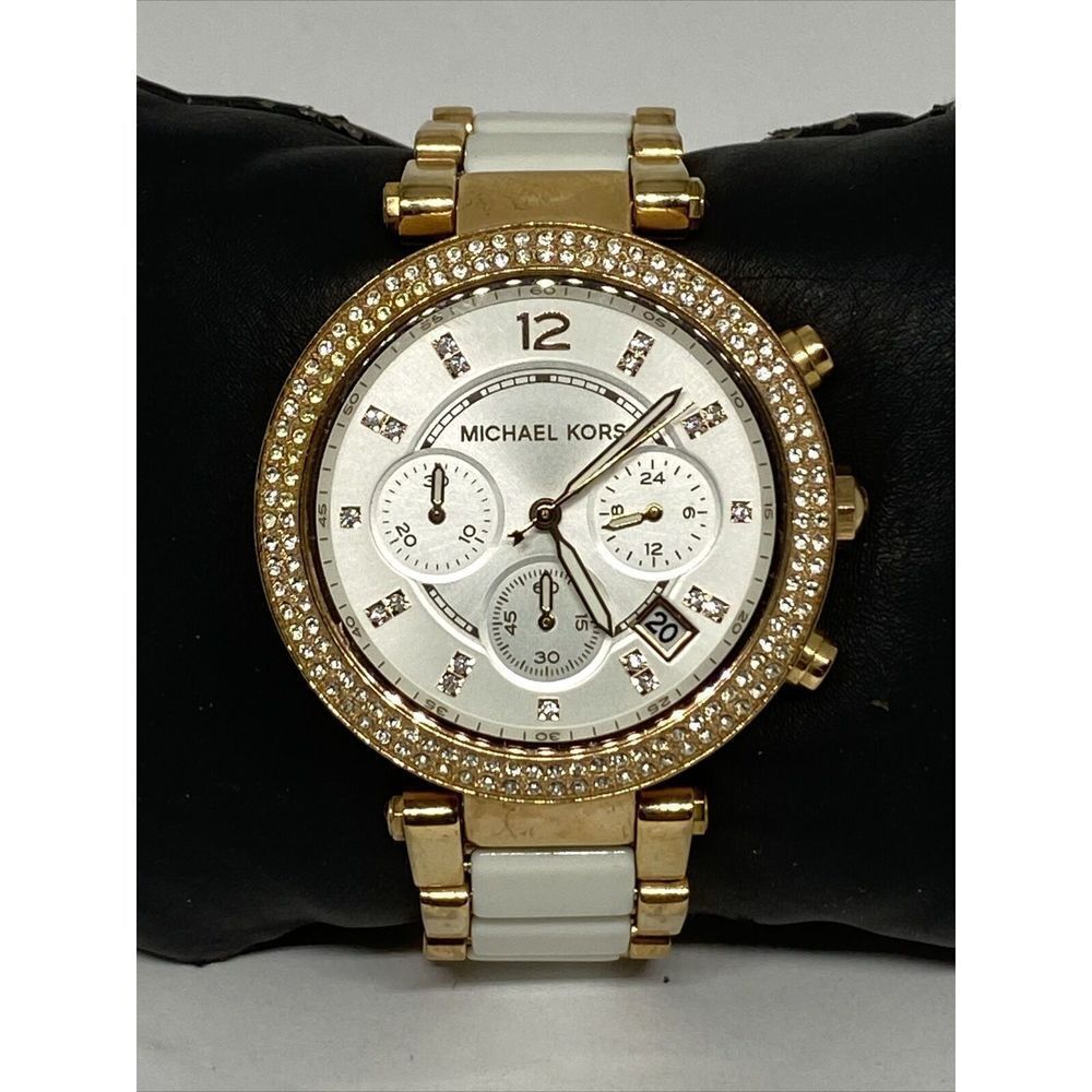 Michael Kors Parker MK5774 Women Stainless Steel Analog Dial Quartz Watch VK730
